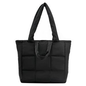 Quilted Tote Bag, Lhtweht Carryall Puffer Shoulder Bag Handbag :P